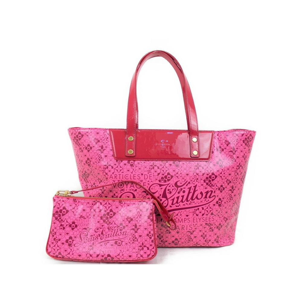 Louis Vuitton Cosmic Rose Cosmic Blossom Handbag Tote Bag Pink